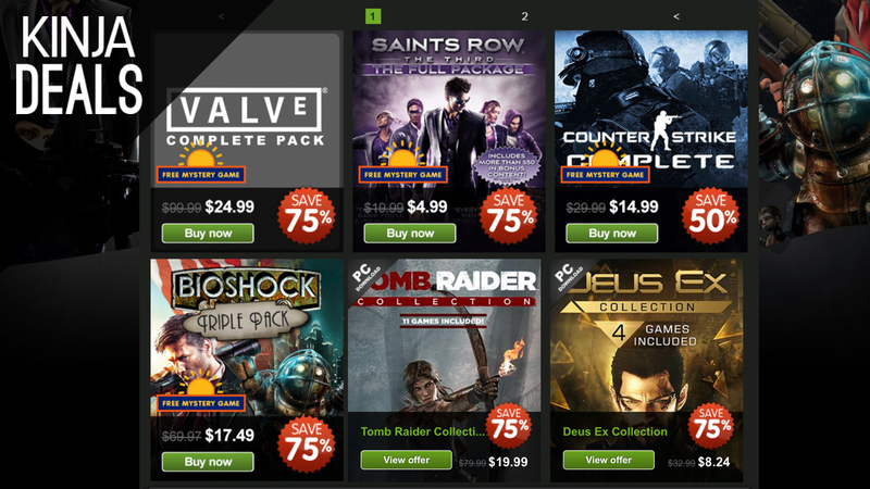 Illustration for article titled Today's Best Gaming Deals: Fresh Humble Bundle, Sony Headset, and More